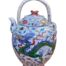 An Antique Chinese / Oriental Hand-Painted Porcelain Teapot