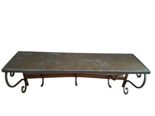 A 20th Century French Provencial Wrought Iron Kitchen Pot And Hanging Rack