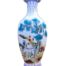 A Mid 20th Century Chinese Hand-Painted  Porcelain Vase with Horse  (With Presentation Box)