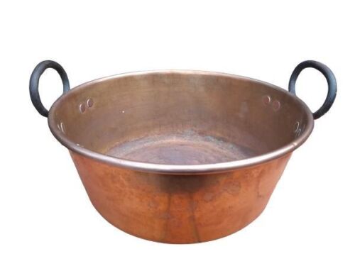 An Antique Victorian Brass Jam Boiler