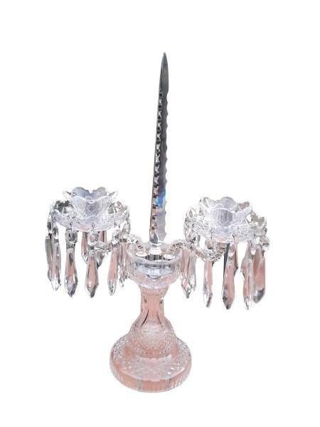 A Waterford Crystal Candelabra