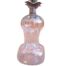 An Early 20th Century Antique George V Glass Glug Glug Decanter With Silver Mount ND
