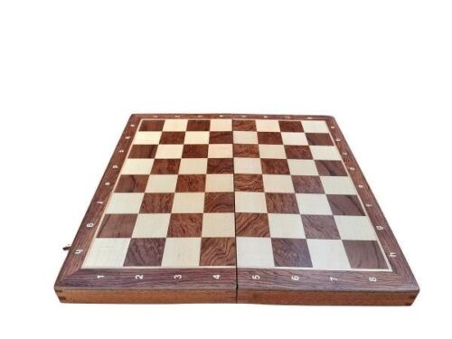 A 20th Century Wooden  Chess Set With All Wooden Pieces