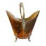 A 20th Century Brass Coal Scuttle Or Log Bin