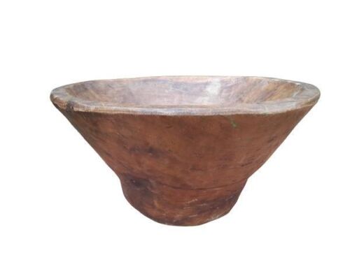 An Antique 19th Century French Sycamore Wood Bowl