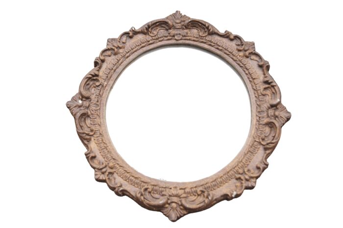Early 20th Century Gilt Framed Convex Mirror