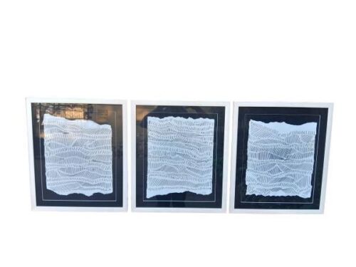 A Set Of Three Signed Artworks By T. Van Rensburg
