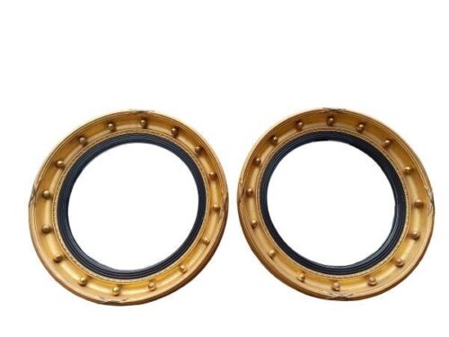 A 20th Century Pair Of Regency Style Gilt Mirrors
