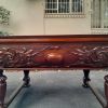 A Rare Antique English Mahogany Massive Entrance / Dining / Refectory / Display Table – Provenance Union Buildings in Pretoria - Image 11