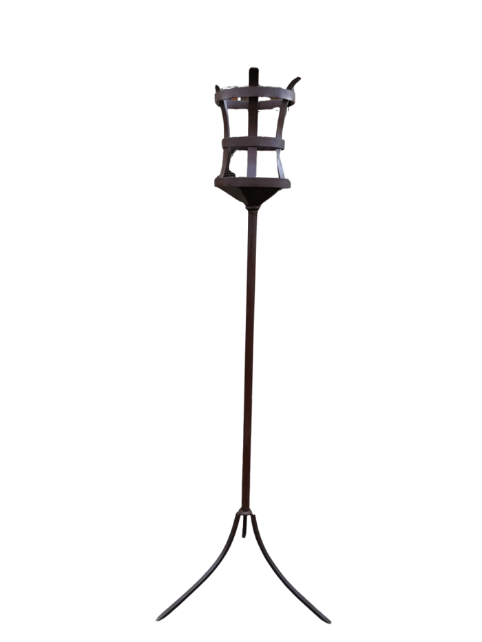 Wrought Iron Torch