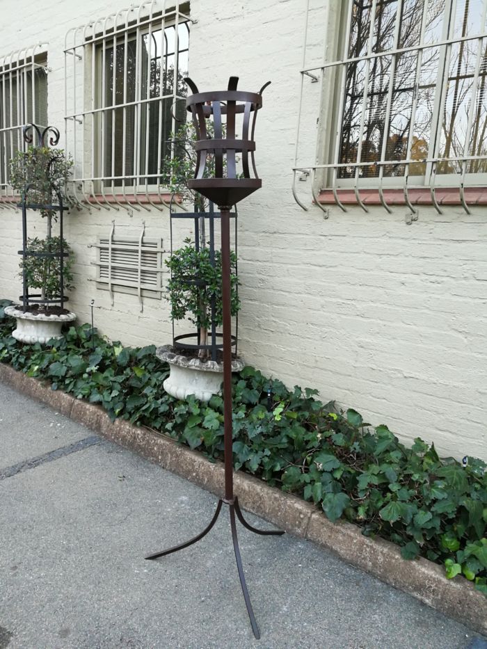 Wrought Iron Torch - Image 4