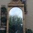 Antique Ornate Oversized Gilded Mirror