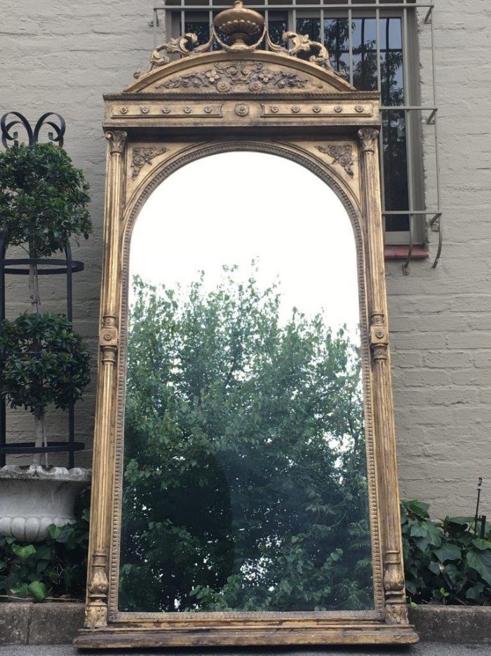 Ornate Oversized Gilded Mirror - Image 2
