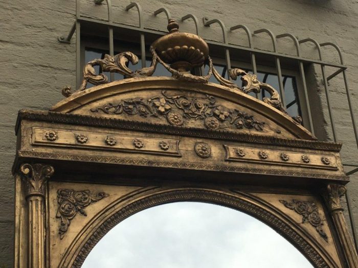Ornate Oversized Gilded Mirror - Image 9
