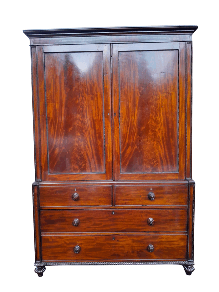 Mahogany Linen Press