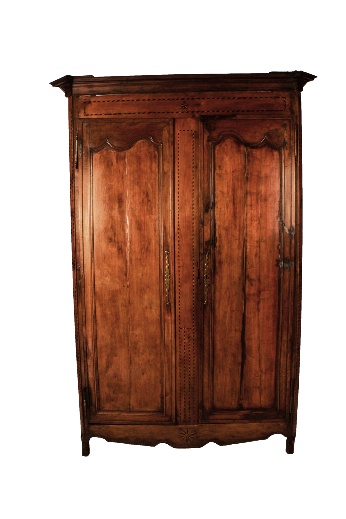 An Antique 19th Century French Walnut Armoire
