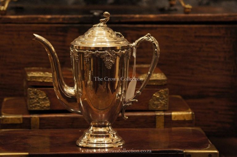 Set Of 4 Vintage Sheffield Cameo Epns Tea Set The Crown Collection