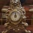 Antique Westclox Nouveau Gilt Clock