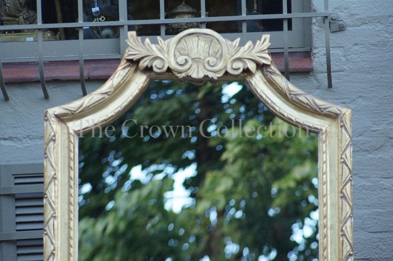 Dark gold gilded mirror - Image 2