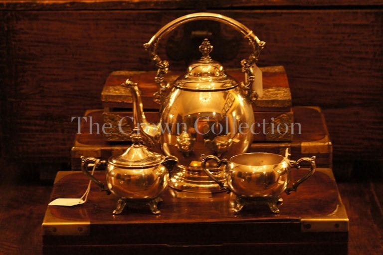 Set of 3 F.B. Rogers Silver Plated Tea Set