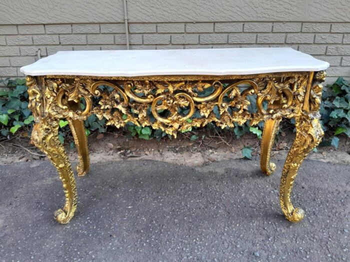 A 20TH Century French Style Console / Entrance Table - Image 3