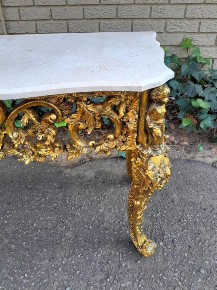 A 20TH Century French Style Console / Entrance Table - Image 6