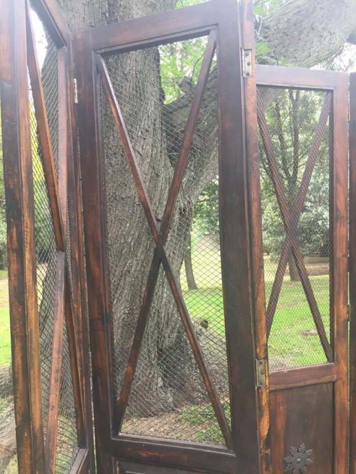 A Pair of 20th Century Wooden Screens/Room Dividers - Image 5