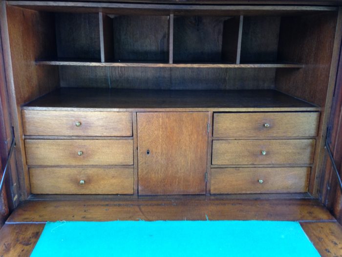 Mahogany Secretaire à Abattant, circa 1880s - Image 7