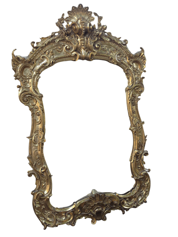 Ornate Gilded Mirror