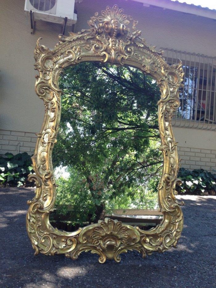 Ornate Gilded Mirror - Image 3