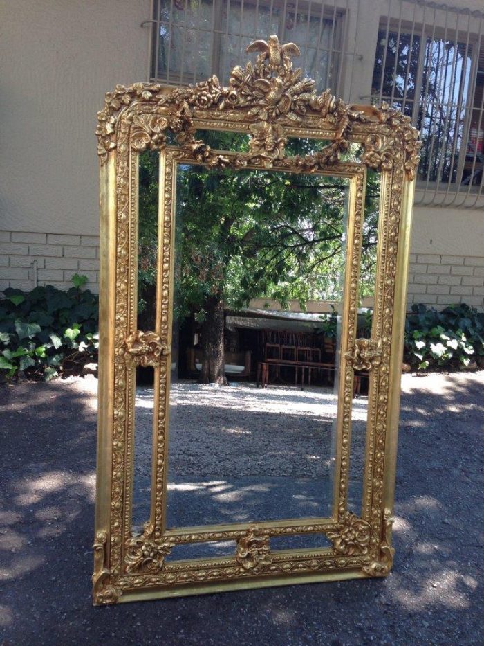 Carved and Gilded Ornate Mirror - Image 3