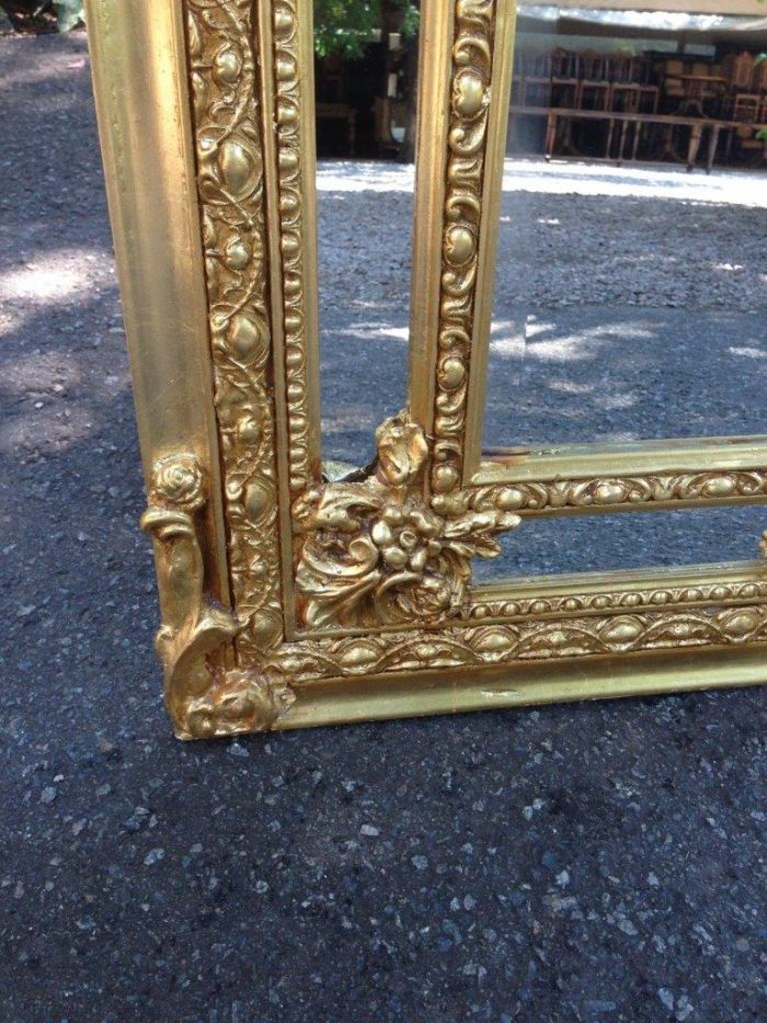 Carved and Gilded Ornate Mirror - Image 4