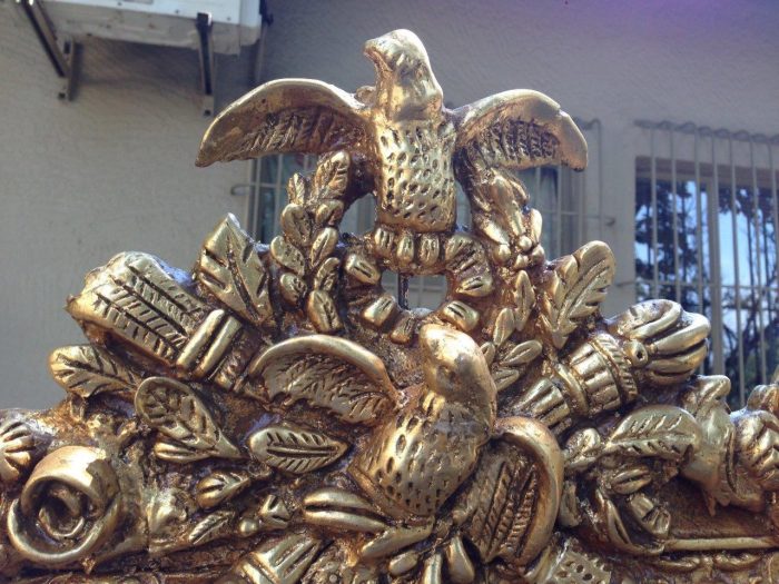 Carved and Gilded Ornate Mirror - Image 6