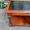 A 19th Century Oak Library Table with Leather Top, Circa 1890. Provenance. JHB Advocate - Image 7