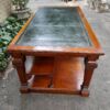 A 19th Century Oak Library Table with Leather Top, Circa 1890. Provenance. JHB Advocate - Image 9