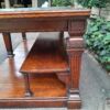 A 19th Century Oak Library Table with Leather Top, Circa 1890. Provenance. JHB Advocate - Image 10