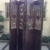 Wooden screen comprising of 4 panels - Image 8