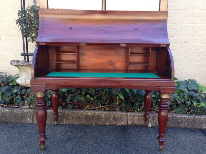 Victorian Rosewood Bureau/Secretaire Bookcase in Original Condition with Secret Compartment On The Top) Circa 1880 - Image 6
