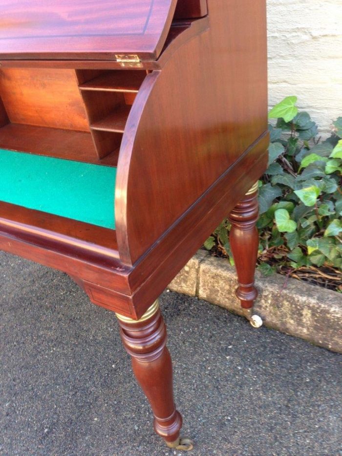 Victorian Rosewood Bureau/Secretaire Bookcase in Original Condition with Secret Compartment On The Top) Circa 1880 - Image 7