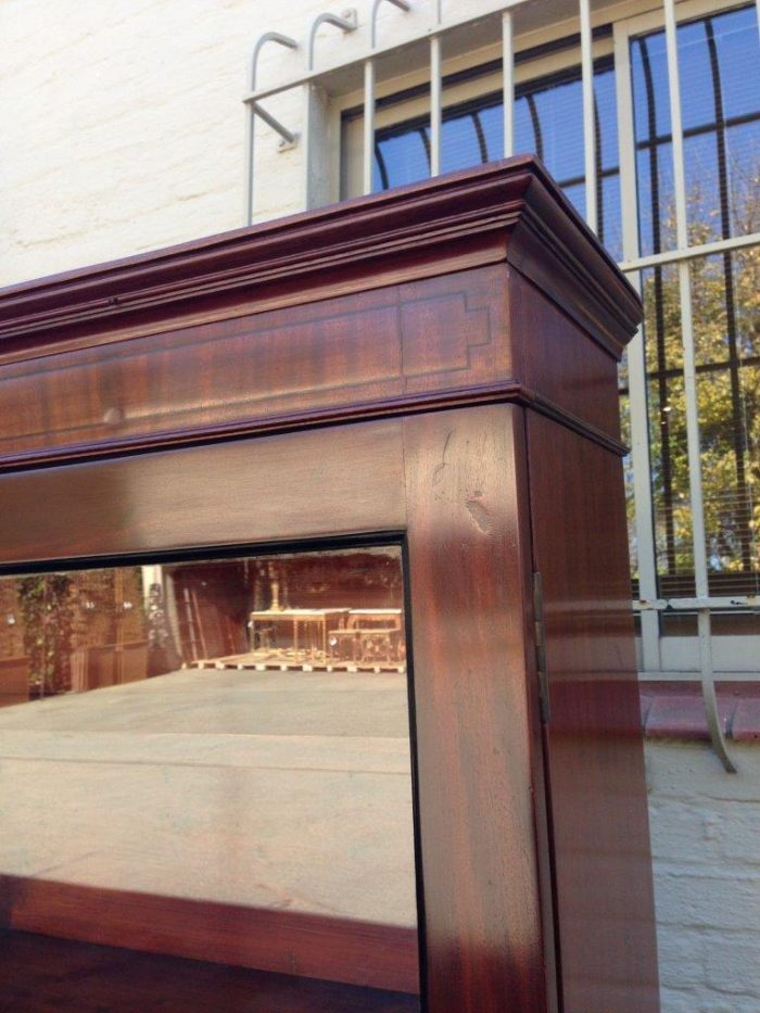 Victorian Rosewood Bureau/Secretaire Bookcase in Original Condition with Secret Compartment On The Top) Circa 1880 - Image 9