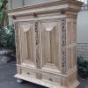 A Dutch Bleached / Natural Oak Kussekas/Cabinet Circa 1900 - Image 5