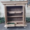 A Dutch Bleached / Natural Oak Kussekas/Cabinet Circa 1900 - Image 14