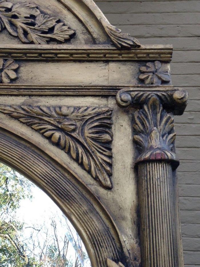 An Ornate Carved & Bevelled Mirror - Image 6