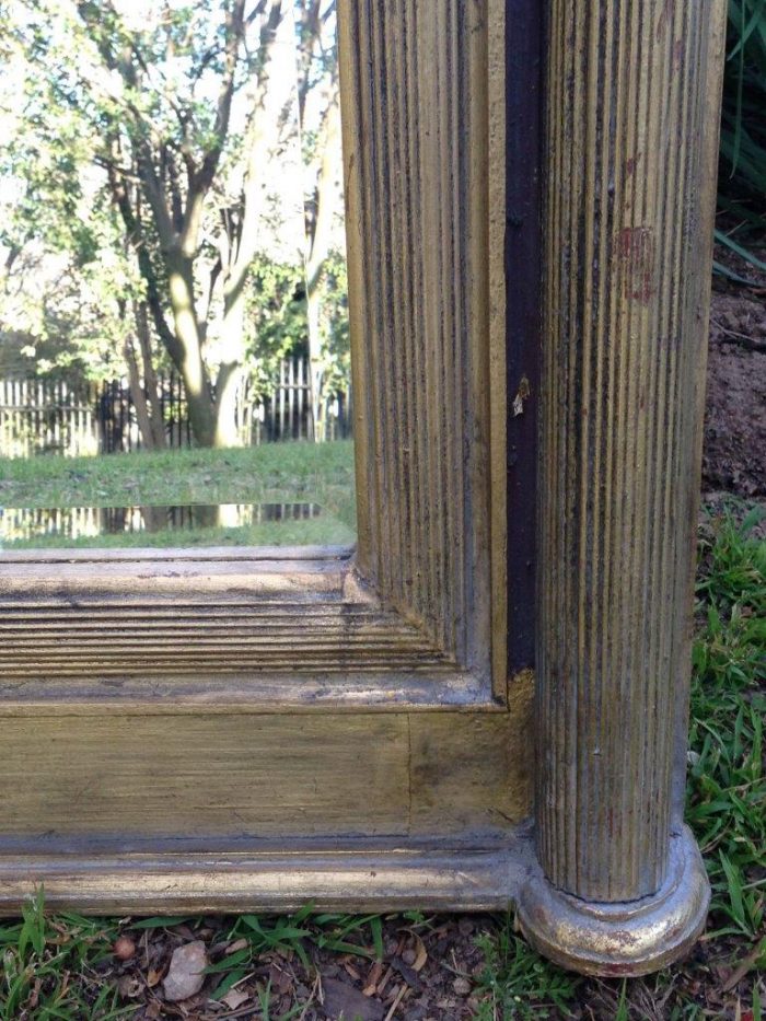 An Ornate Carved & Bevelled Mirror - Image 7