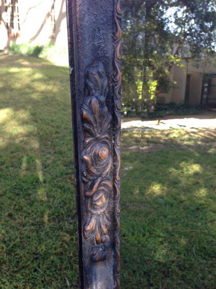 An Ornate Carved Gilded Mirror in the Rococo Style - Image 4