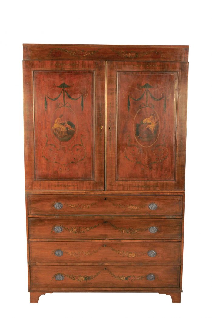 Armoires & Linen Presses Antique Furniture The Crown Collection