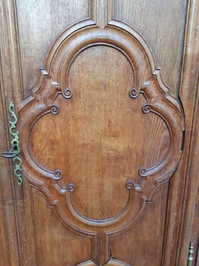 French Oak Port Armoire from La Rochelle France - Circa Early 19th century  - Image 6