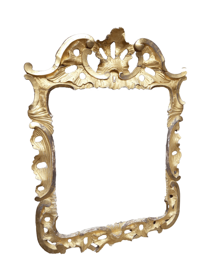 A 19th Century An Italian Giltwood Mirror (ND)
