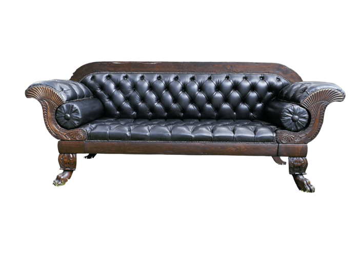 Late 19th Century Mahogany Settee