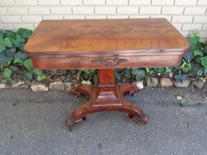 Victorian Rosewood Card Table